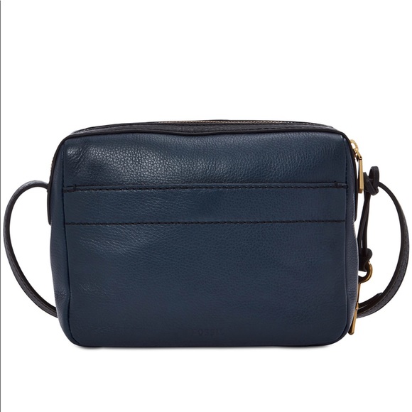 Fossil Aria Color-block Small Studded Crossbody - Picture 2 of 8